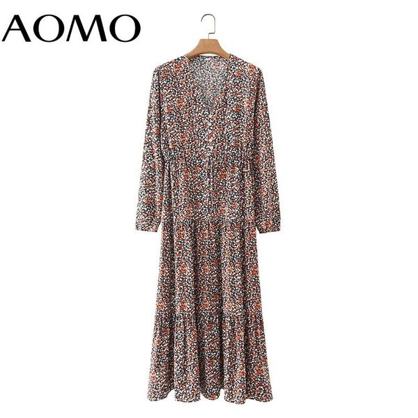 casual dresses aomo 2021 fashion women flowers print boho long dress v neck sleeve ladies vintage maxi 2m102a, Black;gray
casual dresses aomo 2021 fashion women flowers print boho long dress v neck sleeve ladies vintage maxi 2m102a, Black;gray