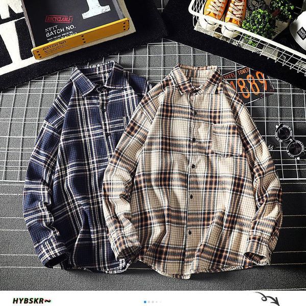 men's casual shirts autumn 2021 fashion plaid for men long sleeve blouse plus size oversized checked shirt 5xl, White;black
men's casual shirts autumn 2021 fashion plaid for men long sleeve blouse plus size oversized checked shirt 5xl, White;black