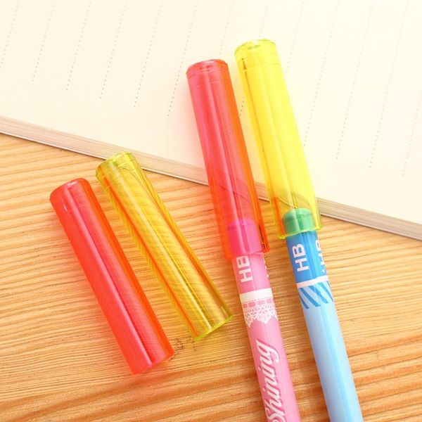 refills pencil cap colorful cute kawaii silicone protection extender pen er stationery 10set 6pcs/lot, Black;red
refills pencil cap colorful cute kawaii silicone protection extender pen er stationery 10set 6pcs/lot, Black;red