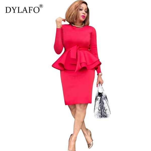 casual dresses 2021 women ruffles spliced dress o neck slim bodycon long sleeve elegant office lady business outwear plus size 2xl, Black;gray
casual dresses 2021 women ruffles spliced dress o neck slim bodycon long sleeve elegant office lady business outwear plus size 2xl, Black;gray
