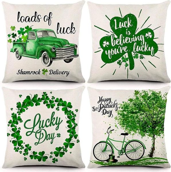 cushion/decorative pillow green clover printed decorative cushion pillowcase cover throw case cotton linen sofa decor
cushion/decorative pillow green clover printed decorative cushion pillowcase cover throw case cotton linen sofa decor