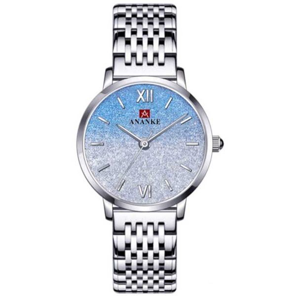 wristwatches ananke est japanese movement women quartz watch shining sequines starry sky gradient dial steel strap ladies wristwatch an30, Slivery;brown
wristwatches ananke est japanese movement women quartz watch shining sequines starry sky gradient dial steel strap ladies wristwatch an30, Slivery;brown