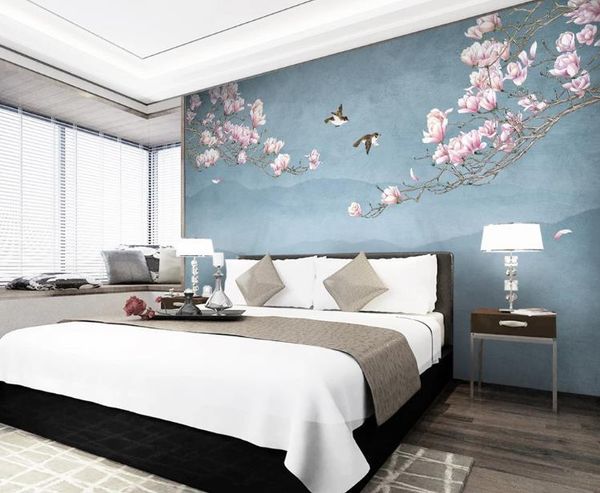 wallpapers custom wallpaper 3d magnolia hand-painted brushwork flowers and birds bedroom tv background mural living room
wallpapers custom wallpaper 3d magnolia hand-painted brushwork flowers and birds bedroom tv background mural living room