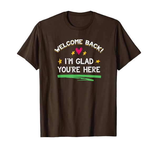 Welcome Back I'm Glad Your Here Teacher 1st Day School Shirt T-Shirt, Mainly pictures
Welcome Back I'm Glad Your Here Teacher 1st Day School Shirt T-Shirt, Mainly pictures
