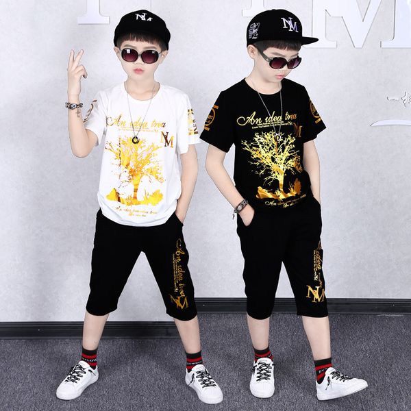 new summer boys clothing sets 2021 children t-shirt short sleeve +pants set two pieces set kids boys clothes 6 8 10 11 12 years, White
new summer boys clothing sets 2021 children t-shirt short sleeve +pants set two pieces set kids boys clothes 6 8 10 11 12 years, White