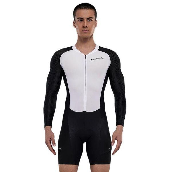 santic spring summer mens cycling jersey long sleeve pro team thin fit comfortable sun-protective road bike race jerseys racing sets, Black;blue
santic spring summer mens cycling jersey long sleeve pro team thin fit comfortable sun-protective road bike race jerseys racing sets, Black;blue