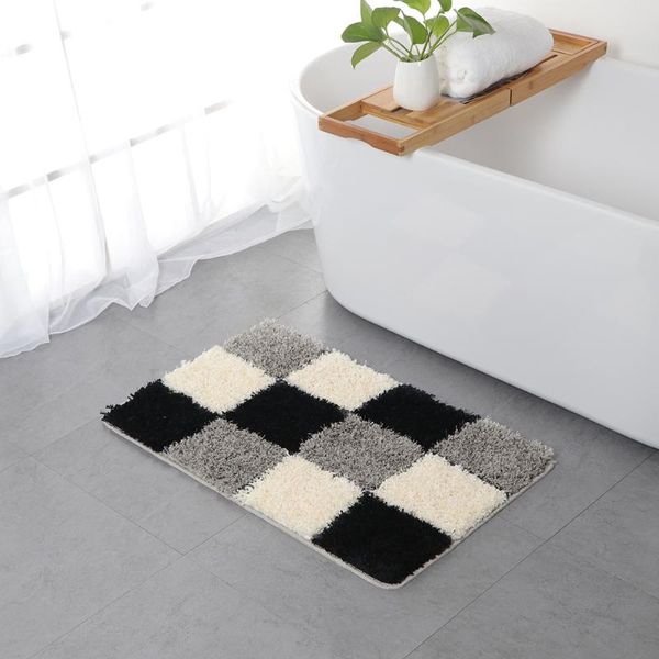european-style plaid floor mat tpe bathroom water-absorbing non-slip living room coffee table bedroom entrance door bath mats
european-style plaid floor mat tpe bathroom water-absorbing non-slip living room coffee table bedroom entrance door bath mats