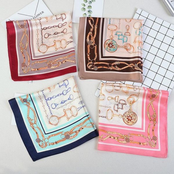 scarves 53*53cm silk scarf women fashion designer luxury 100% for casual shawls stripe printed foulard femme headwear, Blue;gray
scarves 53*53cm silk scarf women fashion designer luxury 100% for casual shawls stripe printed foulard femme headwear, Blue;gray