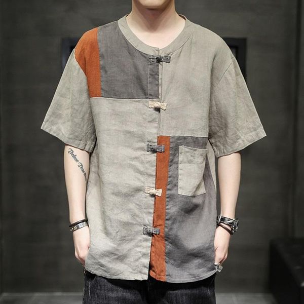 ethnic clothing summer chinese style linen short sleeve oversized print t-shirt men hip hop fashions tee streetwear harajuku t shirt male 30, Red
ethnic clothing summer chinese style linen short sleeve oversized print t-shirt men hip hop fashions tee streetwear harajuku t shirt male 30, Red