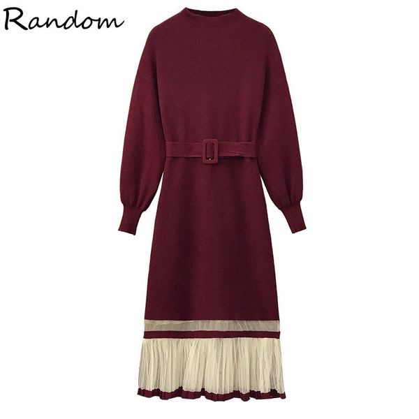 women 2021 winter warm knitted sweater party dress female long sleeve mesh patchwork black burgundy dresses plus cloth casual, Black;gray
women 2021 winter warm knitted sweater party dress female long sleeve mesh patchwork black burgundy dresses plus cloth casual, Black;gray