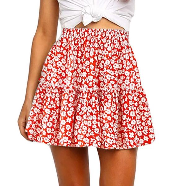 skirts fashion women casual print ruffles a-line pleated lace up bandage short skirt summer floral high waist, Black
skirts fashion women casual print ruffles a-line pleated lace up bandage short skirt summer floral high waist, Black