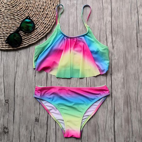one-piece suits 6-16 years teenage girl swimsuit kids swimwear rainbow color 2 piece children's bathing suit big girls beach swim wear
one-piece suits 6-16 years teenage girl swimsuit kids swimwear rainbow color 2 piece children's bathing suit big girls beach swim wear