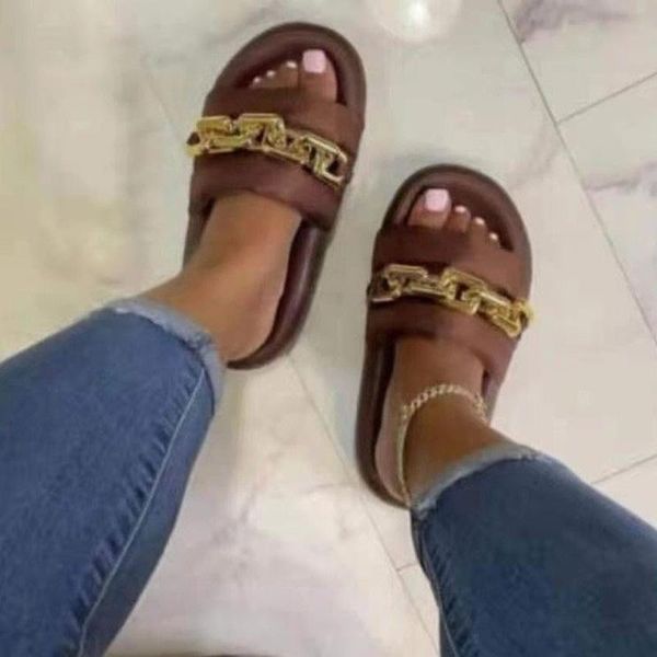 slippers women metal chain summer sandals flat open toe flip flops comfortable platform female shoes loafers lazy black
slippers women metal chain summer sandals flat open toe flip flops comfortable platform female shoes loafers lazy black