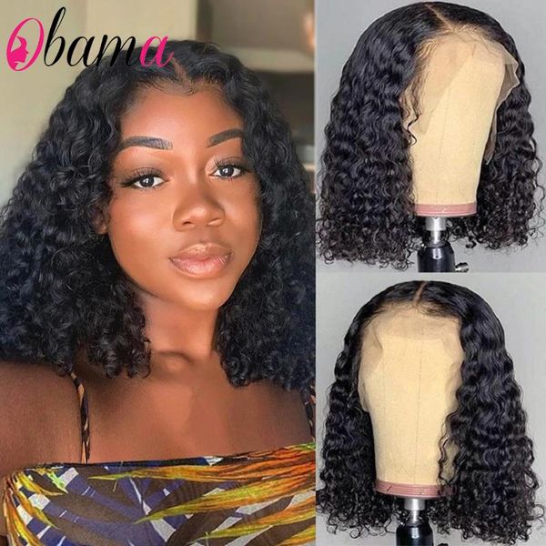 short curly bob wigs 13x4 lace frontal brazilian transparent 4x4 closure for black women deep wave human hair pre plucked, Black;brown
short curly bob wigs 13x4 lace frontal brazilian transparent 4x4 closure for black women deep wave human hair pre plucked, Black;brown