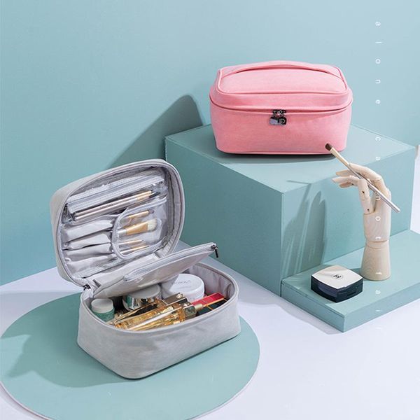 travel cosmetic bag portable large-capacity storage waterproof female wash bags & cases
travel cosmetic bag portable large-capacity storage waterproof female wash bags & cases