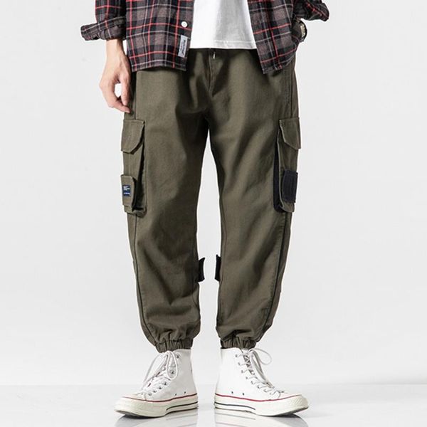 men's pants winter thick warm cargo casual fleece pockets long trousers hip hop streetwear elastic, Black
men's pants winter thick warm cargo casual fleece pockets long trousers hip hop streetwear elastic, Black