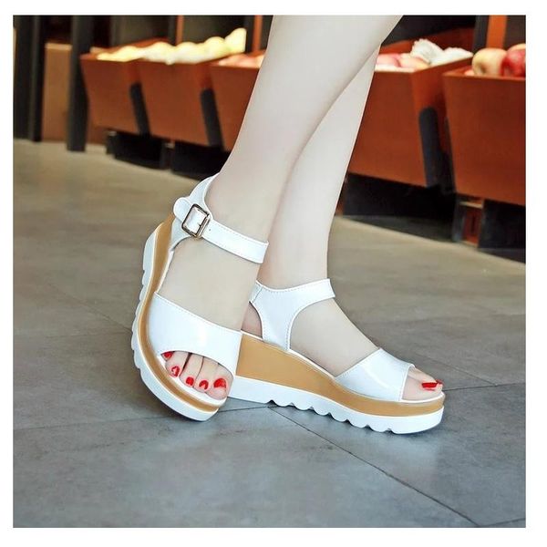 women sandals 2021 summer open toe fish head fashion platform high heels wedge shoes flip flops, Black
women sandals 2021 summer open toe fish head fashion platform high heels wedge shoes flip flops, Black