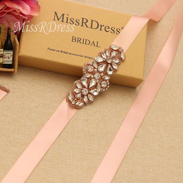 wedding sashes missrdress rhinestones belt rose gold crystal bridal dress satin hand beaded sash for dresses jk885, White
wedding sashes missrdress rhinestones belt rose gold crystal bridal dress satin hand beaded sash for dresses jk885, White