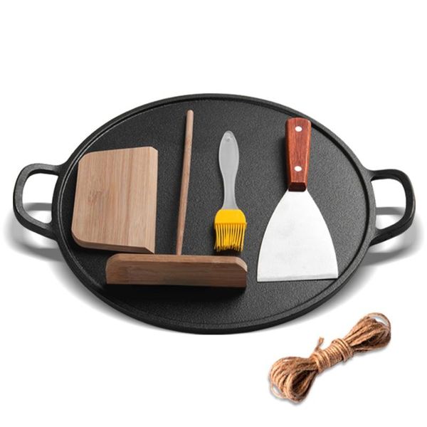 pans griddle cast iron pan pancake rolled with crisp fritter non-stick household thick uncoated frying
pans griddle cast iron pan pancake rolled with crisp fritter non-stick household thick uncoated frying