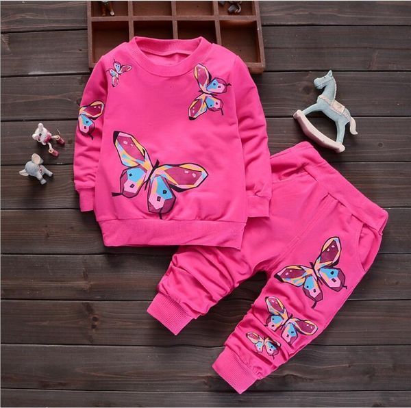 girl's dresses new spring autumn baby girl clothing set kids tracksuit printed t-shirt+casual pants 2pcs children butterfly clothes sui, Red;yellow
girl's dresses new spring autumn baby girl clothing set kids tracksuit printed t-shirt+casual pants 2pcs children butterfly clothes sui, Red;yellow
