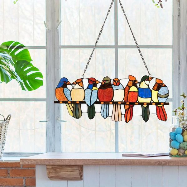 window stickers multicolor birds on a wire high mini stained bird hanging suncatcher acrylic decorat
window stickers multicolor birds on a wire high mini stained bird hanging suncatcher acrylic decorat