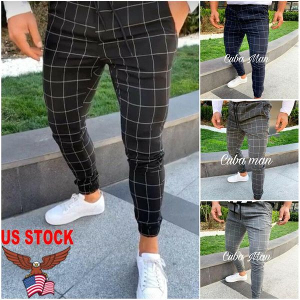 men's pants 2021 fashion slim fit plaid straight leg trousers casual pencil jogger, Black
men's pants 2021 fashion slim fit plaid straight leg trousers casual pencil jogger, Black