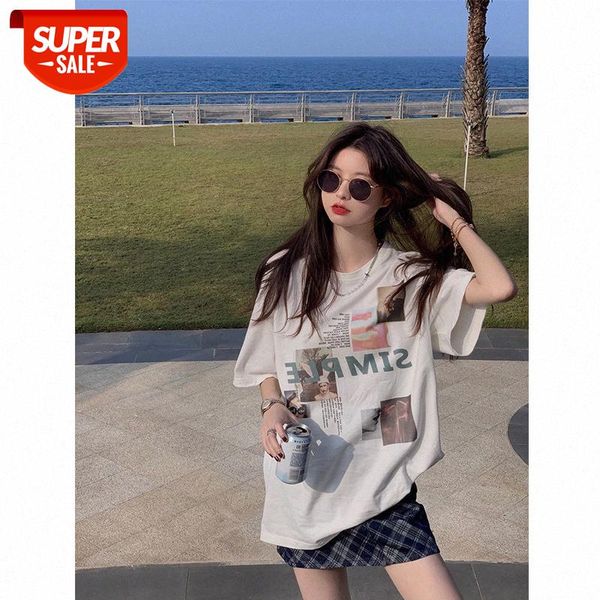 white short-sleeved t-shirt women's loose mid-to-long tide net red american retro bf wind clothes agency hair #rf1s
white short-sleeved t-shirt women's loose mid-to-long tide net red american retro bf wind clothes agency hair #rf1s