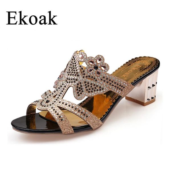 ekoak summer women shoes flower rhinestone cut-outs high heel sandals ladies party dress woman size 36-41, Black
ekoak summer women shoes flower rhinestone cut-outs high heel sandals ladies party dress woman size 36-41, Black