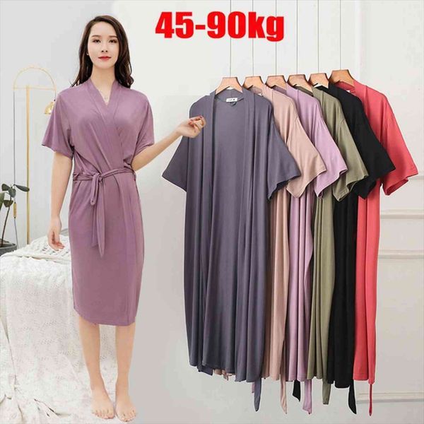plus size nightgown summer womens sleepwears ice silk modal loose pajamas cotton home clothes bathrobes robes sleepwear, Black;red
plus size nightgown summer womens sleepwears ice silk modal loose pajamas cotton home clothes bathrobes robes sleepwear, Black;red