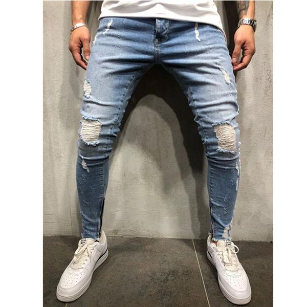 men's jeans skinny ripped for men male blue motorcycle denim pants fashion brand hole biker plus size s-3xl
men's jeans skinny ripped for men male blue motorcycle denim pants fashion brand hole biker plus size s-3xl