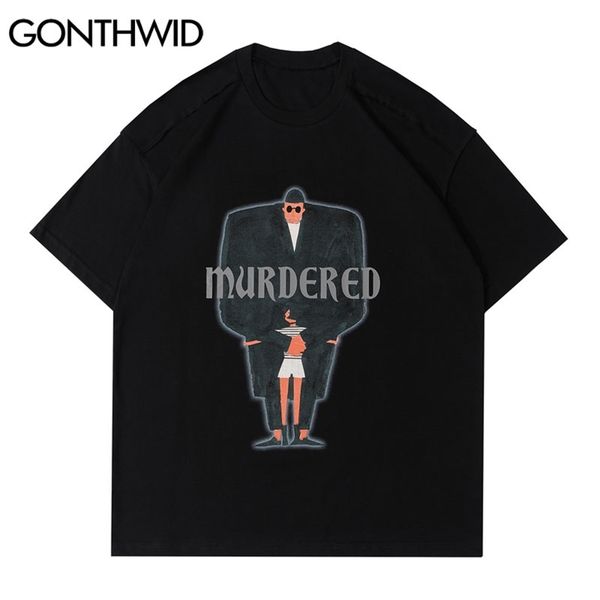 tshirts streetwear creative cartoon print tees shirts harajuku cotton loose fashion hip hop t-shirts 210602, White;black
tshirts streetwear creative cartoon print tees shirts harajuku cotton loose fashion hip hop t-shirts 210602, White;black