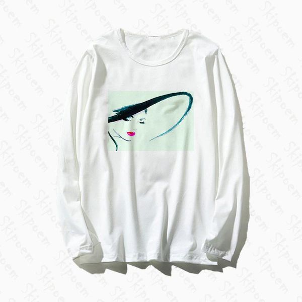 women's t-shirt t shirt female plus size fashion cotton autumn long sleeve t-shirts concise ink style red lips girl tee vetement 2021, White
women's t-shirt t shirt female plus size fashion cotton autumn long sleeve t-shirts concise ink style red lips girl tee vetement 2021, White
