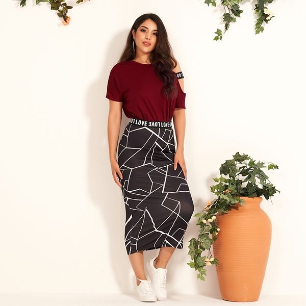 mai&fun women two piece set vintage bodycon suit women burgundy one shoulder and elastic waist midi skirt summer sets 210330, White
mai&fun women two piece set vintage bodycon suit women burgundy one shoulder and elastic waist midi skirt summer sets 210330, White