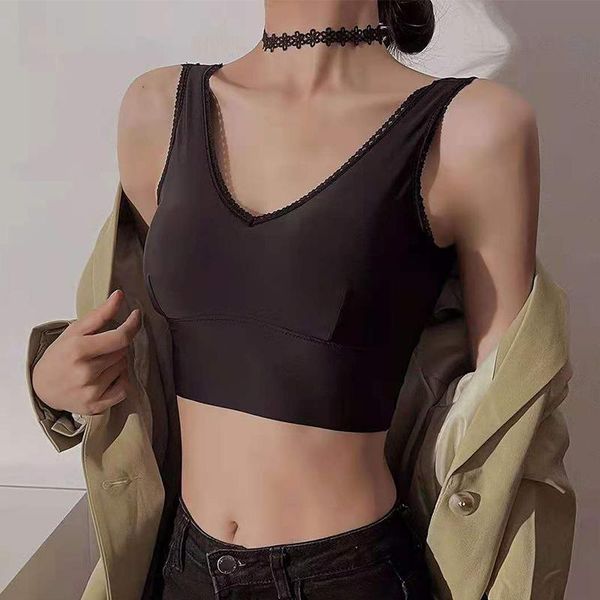 bras ice silk seamless beauty back panties gather inside and outside, no steel ring high stretch bra, lace wrap chest, Red;black
bras ice silk seamless beauty back panties gather inside and outside, no steel ring high stretch bra, lace wrap chest, Red;black