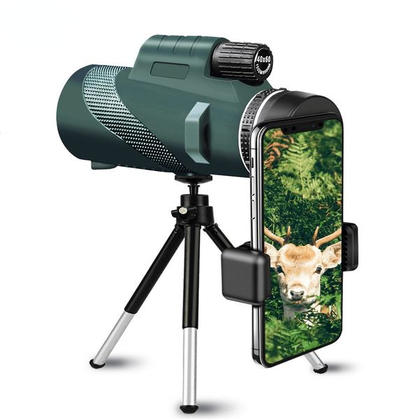 new 40 * 60 single barrel telescope high-power hd dark green concert handheld aiming telescope
new 40 * 60 single barrel telescope high-power hd dark green concert handheld aiming telescope