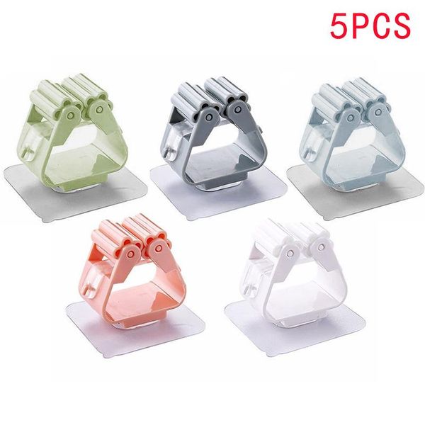 self adhesive mop holder wall mounted hooks 5 colors broom hanger spring clip hook bathroom kitchen tool storage & rails
self adhesive mop holder wall mounted hooks 5 colors broom hanger spring clip hook bathroom kitchen tool storage & rails