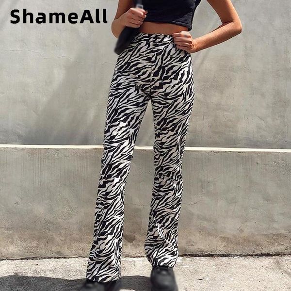 zebra animal print elegant pants harajuku high waist straight trousers ladies casual office women streetwear female 2021 women's & capr, Black;white
zebra animal print elegant pants harajuku high waist straight trousers ladies casual office women streetwear female 2021 women's & capr, Black;white