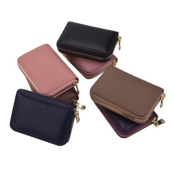 card holders faux leather men women business holder small zipper wallet solid coin purse accordion design id bags, Brown;gray
card holders faux leather men women business holder small zipper wallet solid coin purse accordion design id bags, Brown;gray