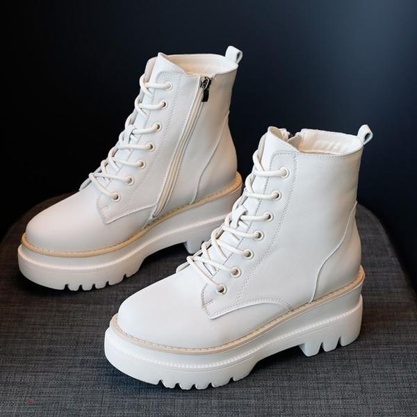 boots women's short black motorcycle boot riding autumn style casual platform lace-up zipper female ankle shoes a0006
boots women's short black motorcycle boot riding autumn style casual platform lace-up zipper female ankle shoes a0006