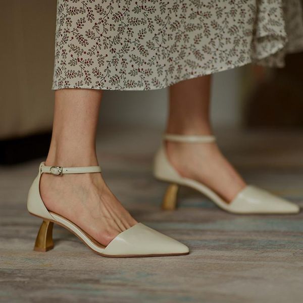 dress shoes chic gold kitten heels pumps women ankle strap nude black woman ladies two-pieces style real leather high heel 33-40
dress shoes chic gold kitten heels pumps women ankle strap nude black woman ladies two-pieces style real leather high heel 33-40