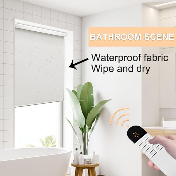 rechargeable electric roller shutter curtain remote control automatic lifting shading wireless waterproof dustproof screen cover & drapes
rechargeable electric roller shutter curtain remote control automatic lifting shading wireless waterproof dustproof screen cover & drapes
