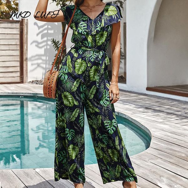 women's jumpsuits & rompers 2021 spring summer floral print women short sleeve v neck wide leg casual holiday one piece overalls, Black;white
women's jumpsuits & rompers 2021 spring summer floral print women short sleeve v neck wide leg casual holiday one piece overalls, Black;white