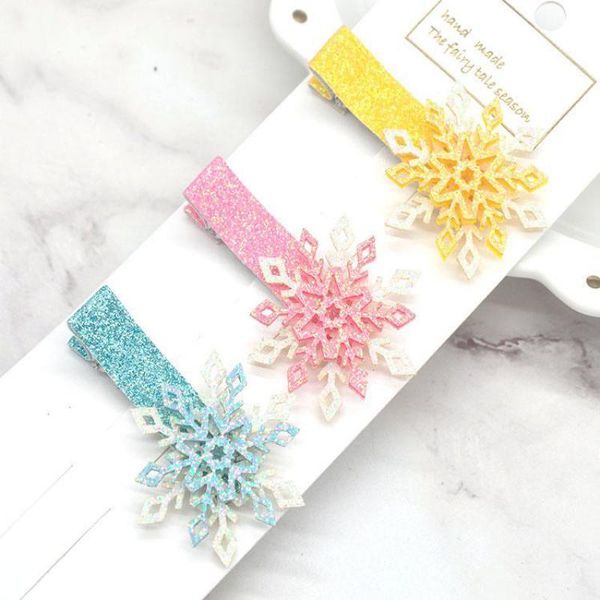 hair accessories children's glitter diamond snowflake laminated hairpin girls side clip, Slivery;white
hair accessories children's glitter diamond snowflake laminated hairpin girls side clip, Slivery;white