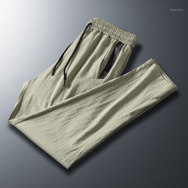 men's pants spring and summer thin casual tie loose waist elastic sweatpants straight straight-line wholesale, Black
men's pants spring and summer thin casual tie loose waist elastic sweatpants straight straight-line wholesale, Black
