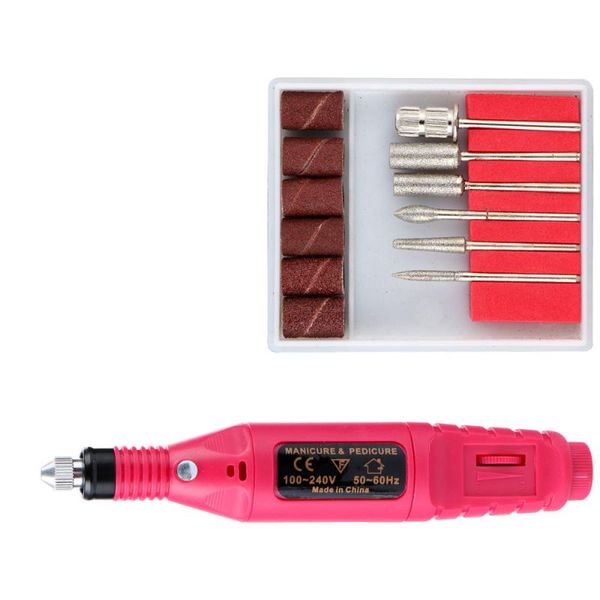 nail drill & accessories file kit electric manicure pedicure portable salon machine us plug
nail drill & accessories file kit electric manicure pedicure portable salon machine us plug