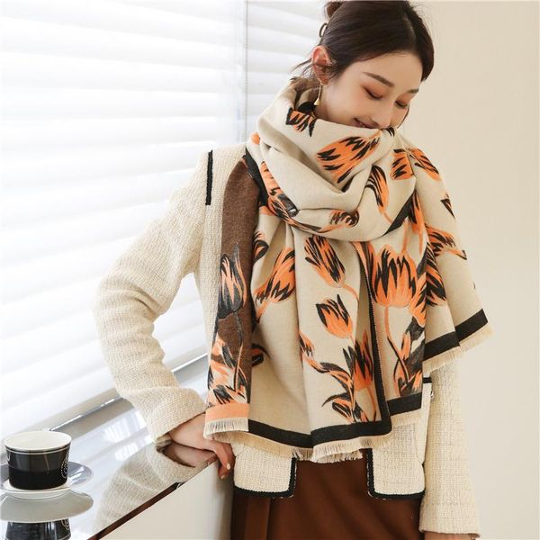 scarves brand floral thick cashmere pashmina women scarf hijab winter double-sided blanket shawl and wrap female echarpe poncho foulard, Blue;gray
scarves brand floral thick cashmere pashmina women scarf hijab winter double-sided blanket shawl and wrap female echarpe poncho foulard, Blue;gray