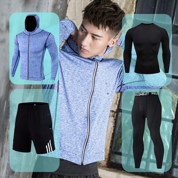 compression sport mens tracksuits suits quick dry running sets clothes sports joggers training gym fitness, Gray
compression sport mens tracksuits suits quick dry running sets clothes sports joggers training gym fitness, Gray