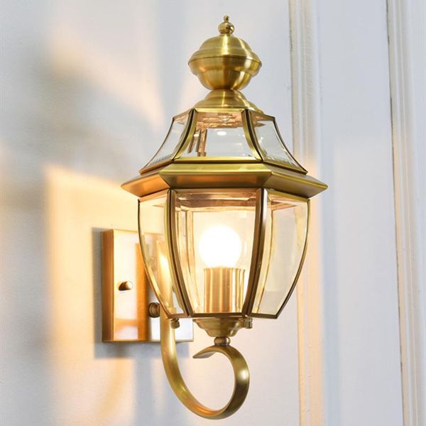 led outdoor wall lamp copper light waterproof building exterior gate balcony garden yard golden porch lamps
led outdoor wall lamp copper light waterproof building exterior gate balcony garden yard golden porch lamps