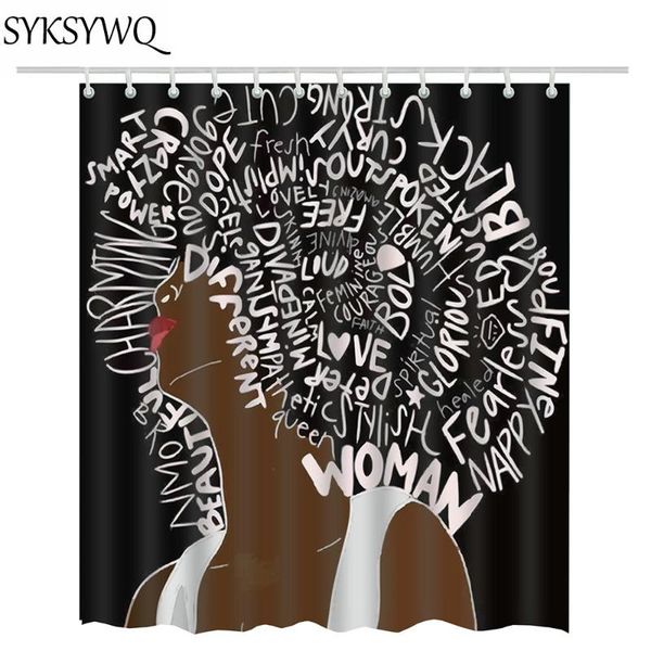 afro african american shower curtain black badkamer gordijn drop polyester waterproof curtains
afro african american shower curtain black badkamer gordijn drop polyester waterproof curtains