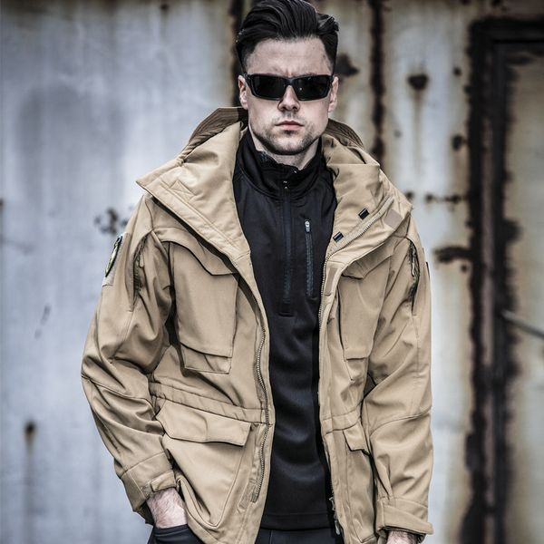 men's jackets mens tactical millitary windbreaker spy m65 battlefield outdoor coat shark skin softshell thicken waterproof male 3a, Black;brown
men's jackets mens tactical millitary windbreaker spy m65 battlefield outdoor coat shark skin softshell thicken waterproof male 3a, Black;brown